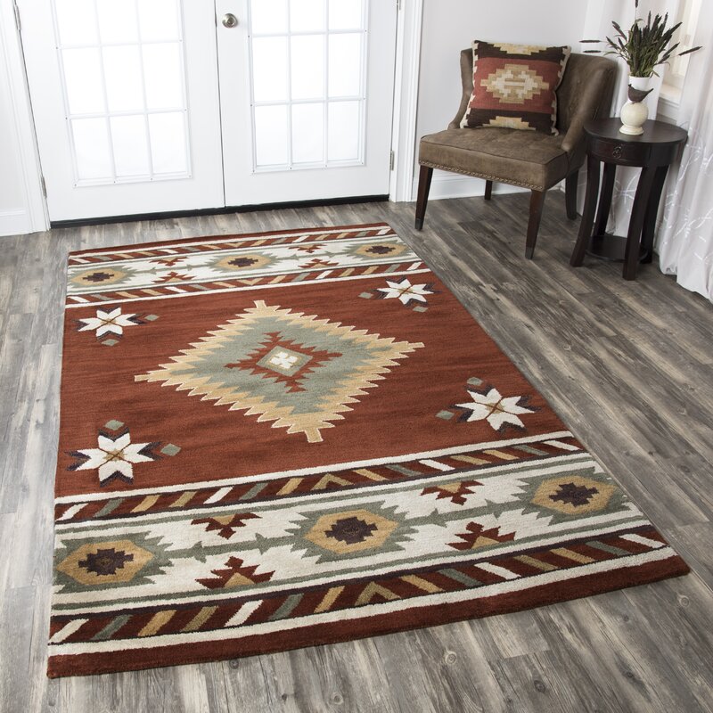 The Conestoga Trading Co Owen Hand Woven Tufted Wool Area Rug   Tufted Wool Area Rug 